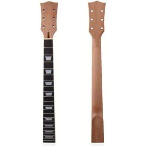 Electric Guitar Necks Replacement 22 Fret Mahogany Rosewood Fingerboard for Lp Electric Guitar Lovers (GS209D)