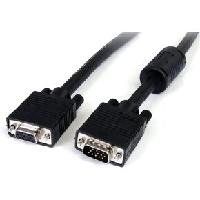 StarTech.com 15 ft. (4.6 m) VGA Extension Cable - HD15 VGA Extension - Triple-Coaxial - Male/Female - VGA Monitor Cable (MXT105HQ)