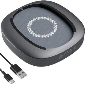 Mouse Jiggler Undetectable with Timer, Ultra-Silent Mouse Mover Device to Keep Computer PC Laptop Alive, Automatic Mouse Wiggler Shaker to Keep Mouse Moving Work from Home (Blue and Blue-Dot)