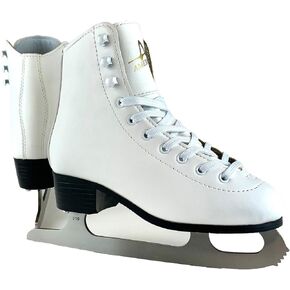 American Athletic Shoe Girl's Tricot Lined Ice Skates