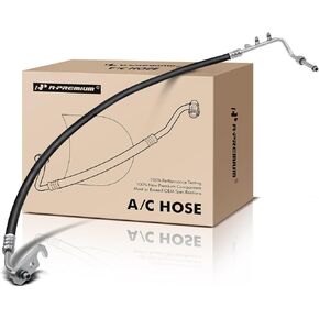 A-Premium A/C Discharge Line Hose Assembly Compatible with Kenworth 548CH C500 C540 C550 K100 K100E K130 K150 K200 K270 K300 K370 L700 T170 T270 T2000 T300, Compressor to Condenser