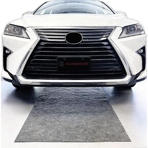 Garage Mat - Absorbent Oil Mat - Premium Automotive Floor Mats for Under Cars - Better Than Oil Drain Pan - Absorbent, Reusable, Oil Spill Protection (36 x 96 in.) (USA Made)