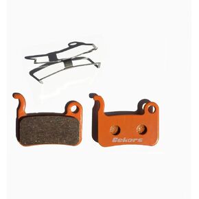 Gekors Bicycle Disc Brake Pads for Shimano XTR/Deore/XT/SLX/Hone/Alfine,1 Pair with a Spring in Kuwait