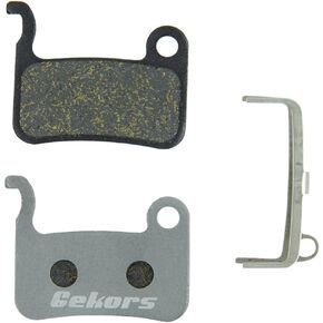Gekors Bicycle Disc Brake Pads for Shimano XTR/Deore/XT/SLX/Hone/Alfine,1 Pair with a Spring