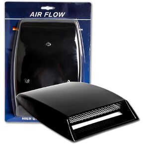 muekzru Car Hood Vent Trim,Car Hood Simulation Decorative AirOutlet,Bonnet Vent Hood Air Intake Trim Cover,Bonnet Vent Hood Air Intake Trim Cover