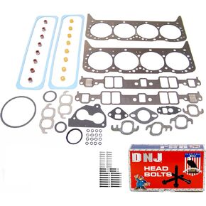 DNJ HGB3103 Cylinder Head Gasket Set with Head Bolt Kit for 1987-1996 Chevrolet Blazer 5.7L 350cid V8 OHV in Saudi Arabia