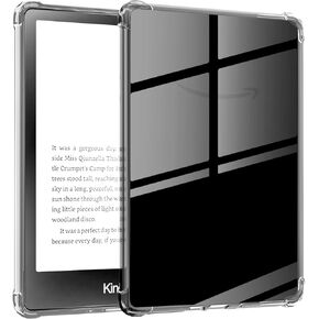 حافظة COO شفافة لجهاز Kindle 11th Generation 2022 الجديد كليًا مقاس 6 بوصات (الموديل: C2V2L3) غطاء خلفي من مادة TPU، غطاء ممتص للصدمات من جلد TPU الشفاف الناعم المرن للغاية لإصدار Kindle 11th Generation-2022 in Kuwait