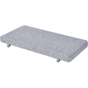 Piano Bench Cushion 30 x14 inch for Indoor Shoe Storage Non Slip Picnic Bench Pad for Kitchen Dining Table Seat, Light Grey