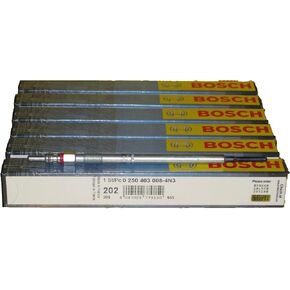 6 Piece Set of Bosch OEM Glow Plugs 0250403008 / 80050 - Mercedes Benz / Dodge / Freightliner Sprinter 2500/3500 2007-2013 3.0 V6 Jeep Grand Cheerokee 2007-2009 3.0 V6
