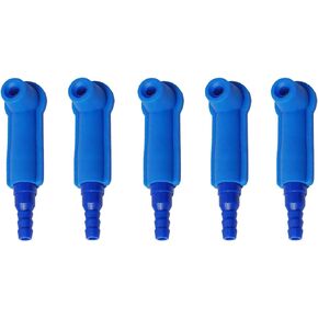 Brake Bleeder Adapter Kit, 5 Pcs Exchange Tool Connector Brake Bleeding Tool