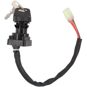 Ignition Switch w/Keys for Suzuki Ozark 250 LTF250 2x4 Quadrunner 500 LTF500F 4x4 Quadsport Z400 LTZ400 Quadsport Z250 LTZ250 Quadmaster 500 LTA500F