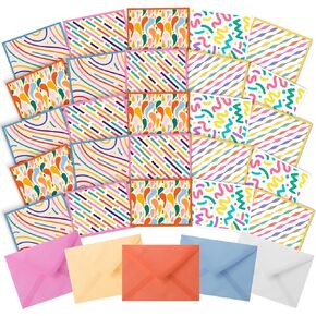 Mr. Pen Greeting Cards - Blank with Envelopes, 30 Pack, Cute Cards