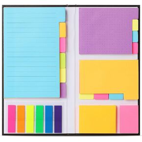 Mr. Pen- Sticky Note Set, 2 Sets, 820 pcs, Vibrant Colors, Sticky Notes Tabs, Divider Sticky Notes, Office Supplies, Planner Sticky Notes, Sticky Note Dividers Tabs, Book Notes, Bible Sticky Notes