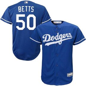 OuterStuff Mookie Betts Los Angeles Dodgers MLB Boys Youth 8-20 لاعب جيرسي in Kuwait