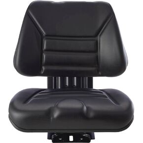 Complete Tractor 3010-0024 Tractor Seat, Suspension Seat, Fixed Base, Trapezoid Back