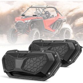 KEMIMOTO UTV Windshield Vents, 2PCS Universal Windshield Vent Fits Polycarbonate Windshield, Compatible with Can-Am Maverick X3, RZR Ranger General, Pioneer/Talon, Teryx Krx Mule, CFMOTO Zforce 950