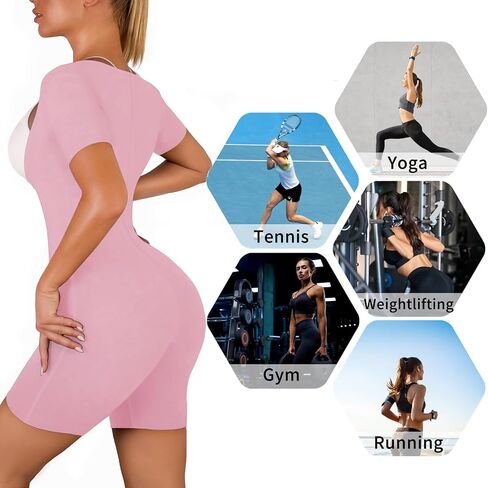 CEIUEO Women Sauna Suit Waist Trainer 3 in 1 Slimming Full Body Shaper Workout Top for Weight loss in Saudi Arabia