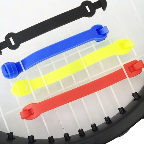 Andux Silicone Tennis Vibration Dampener Long Buckle Type Reduce Vibration 6pcs/Set BZQ-06 in Saudi Arabia