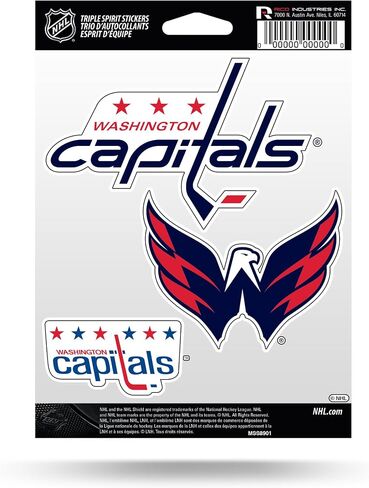 NHL Hockey Carbon Fiber Design Triple Sticker Sheet in Saudi Arabia