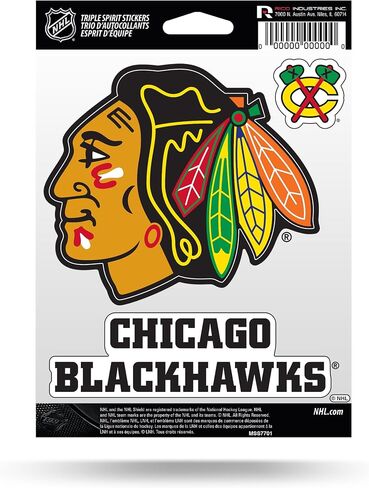 NHL Hockey Carbon Fiber Design Triple Sticker Sheet in Saudi Arabia