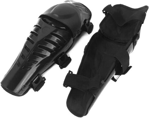 CRAZY AL'S® CAK9 Knee Pads, Black Adjustable Long Leg Sleeve Gear Crashproof Nonslip Protective Shin Guards for Motorcycle Mountain Biking-1 Pair in Saudi Arabia