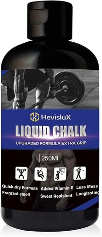 Hevislux Liquid Chalk. Improve Hand Grip for Gymnastic, Rock Climbing, Weightlifting. Quick-Drying Formula. Easy use, no Mess, Added Vitamin E. in Saudi Arabia