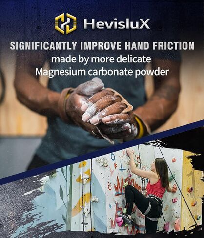 Hevislux Liquid Chalk. Improve Hand Grip for Gymnastic, Rock Climbing, Weightlifting. Quick-Drying Formula. Easy use, no Mess, Added Vitamin E. in Saudi Arabia