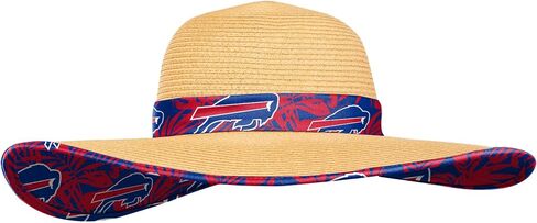 FOCO NFL Womens Floral Straw Hat in Saudi Arabia