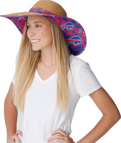 FOCO NFL Womens Floral Straw Hat in Saudi Arabia