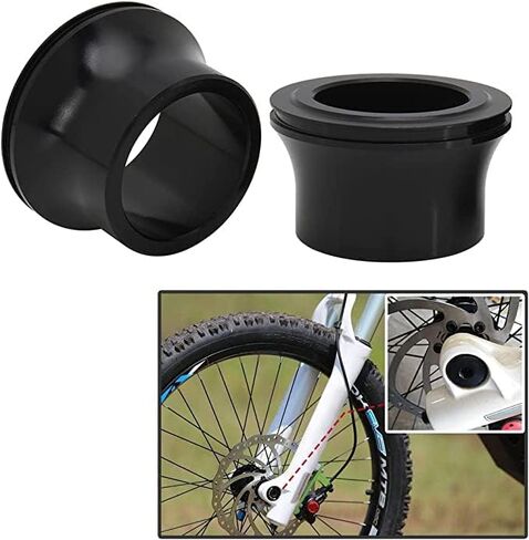 JFG RACING Dirt Bike Front Wheel Hub Spacer Bushing CNC Aluminum Ebike Dirt Bike Seal Hub For Sur Ron S/X Electric Dirt Bike ebike - Black in Saudi Arabia