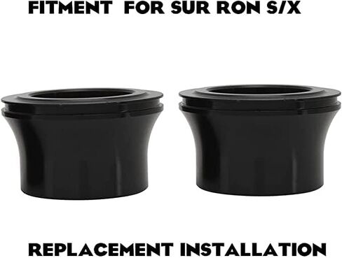 JFG RACING Dirt Bike Front Wheel Hub Spacer Bushing CNC Aluminum Ebike Dirt Bike Seal Hub For Sur Ron S/X Electric Dirt Bike ebike - Black in Saudi Arabia