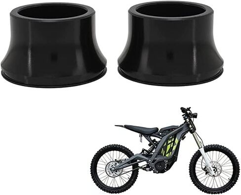JFG RACING Dirt Bike Front Wheel Hub Spacer Bushing CNC Aluminum Ebike Dirt Bike Seal Hub For Sur Ron S/X Electric Dirt Bike ebike - Black in Saudi Arabia