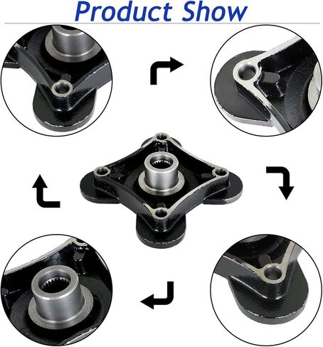 Silscvtt 4 PCS Compatible with Front Or Rear Wheel Hub Replacement for Polaris Rzr1000 Xp 1000 2014-2017 Rzr4 Xp 4 1000 2014-2017 in Saudi Arabia