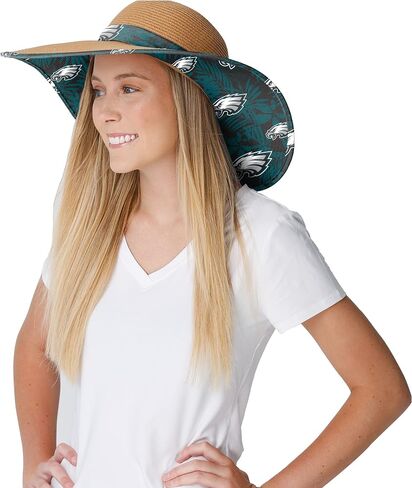 FOCO NFL Womens Floral Straw Hat in Saudi Arabia