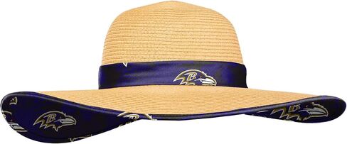 FOCO NFL Womens Floral Straw Hat in Saudi Arabia