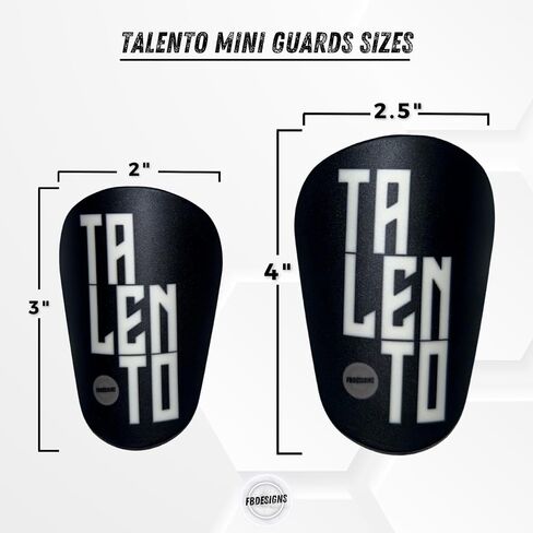 Talento Mini Shin Guard: Shin Pads for All Ages | Extra Small Protection for Men, Women, and Kids in Saudi Arabia