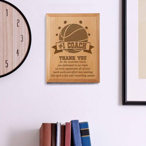 KATE POSH - #1 Basketball Coach Plaque and Award in Saudi Arabia