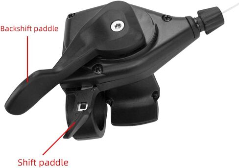 CYSKY Bike Shifter Levers 1 Pair 3x7 21 Speed Gear Shifter Mountain Bicycle Derailleur with Gear Indicator Right and Left Thumb Shift Levers Combo in Saudi Arabia