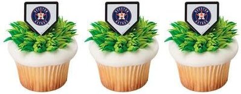MLB Houston Astros Cupcake Rings - 24 pc in Saudi Arabia