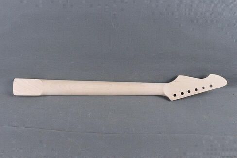 Firebird Head Electric Guitar Neck 24 Fret Maple Fretboard Guitar Neck Unfinished Guitar Parts Electric Guitar Neck Replacement in Saudi Arabia