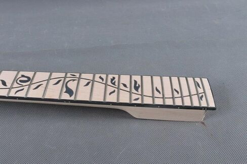 Firebird Head Electric Guitar Neck 24 Fret Maple Fretboard Guitar Neck Unfinished Guitar Parts Electric Guitar Neck Replacement in Saudi Arabia
