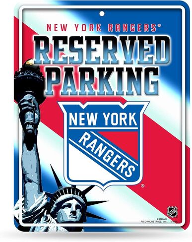 NHL Hockey Metal Parking Sign 8.5" x 11" - Great for Man Cave, Bed Room, Office, Home Décor in Saudi Arabia