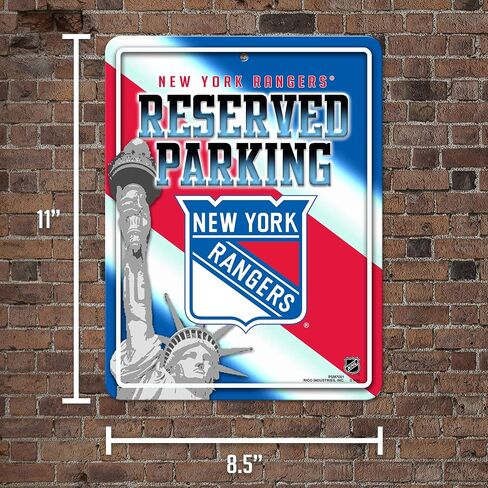 NHL Hockey Metal Parking Sign 8.5" x 11" - Great for Man Cave, Bed Room, Office, Home Décor in Saudi Arabia