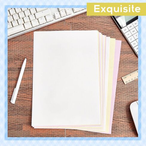 Qeeenar 4000 Sheets /1340 Sets 8-1/2 x 11 Inch Carbon Copy Paper 3 Part Carbon Paper Sheets NCR Paper Straight Carbonless Sheets for Printer Laser Ink Jet Printer (Bright White/Canary/Pink) in Saudi Arabia