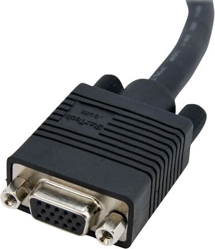 StarTech.com 15 ft. (4.6 m) VGA Extension Cable - HD15 VGA Extension - Triple-Coaxial - Male/Female - VGA Monitor Cable (MXT105HQ) in Saudi Arabia