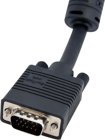 StarTech.com 15 ft. (4.6 m) VGA Extension Cable - HD15 VGA Extension - Triple-Coaxial - Male/Female - VGA Monitor Cable (MXT105HQ) in Saudi Arabia
