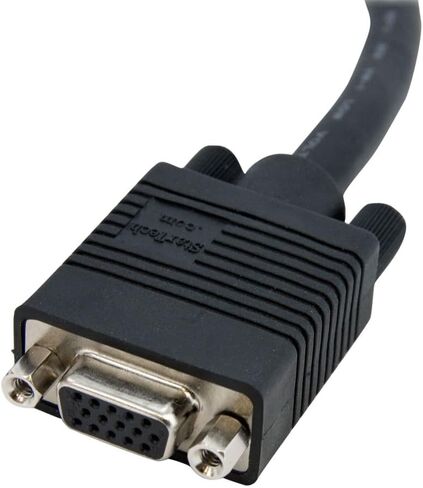 StarTech.com 15 ft. (4.6 m) VGA Extension Cable - HD15 VGA Extension - Triple-Coaxial - Male/Female - VGA Monitor Cable (MXT105HQ) in Saudi Arabia