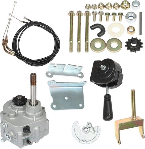 labwork Go Kart Forward Reverse Gearbox Kit Replacement for 2HP-13HP Engine Local 30 Series 2300rpm 4 Stroke 30 Series Torque Converter 35 Chain Go Karts Accessories 212cc Gearbox in Saudi Arabia