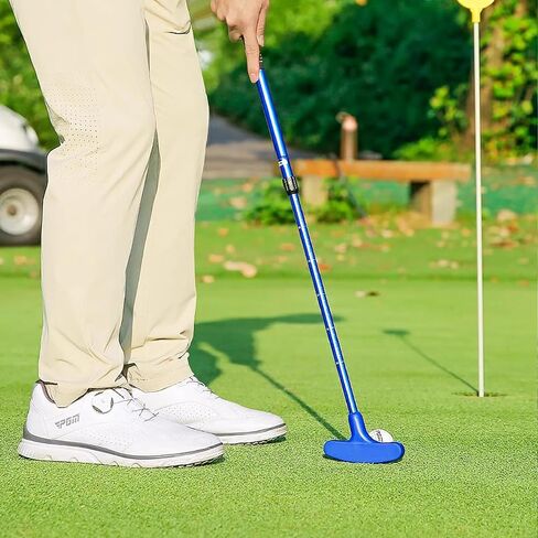 PGM Golf Club Putter - Ambidextrous for Boys and Girls - Two-Way Kids Putter, Adjustable Height for Real Ball Play in Saudi Arabia