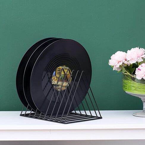 2 Pcs Magazine Holder,Desktop File Sorter Organizer Triangle Bookshelf Decor Home Office,Photography Props（Black） in Kuwait